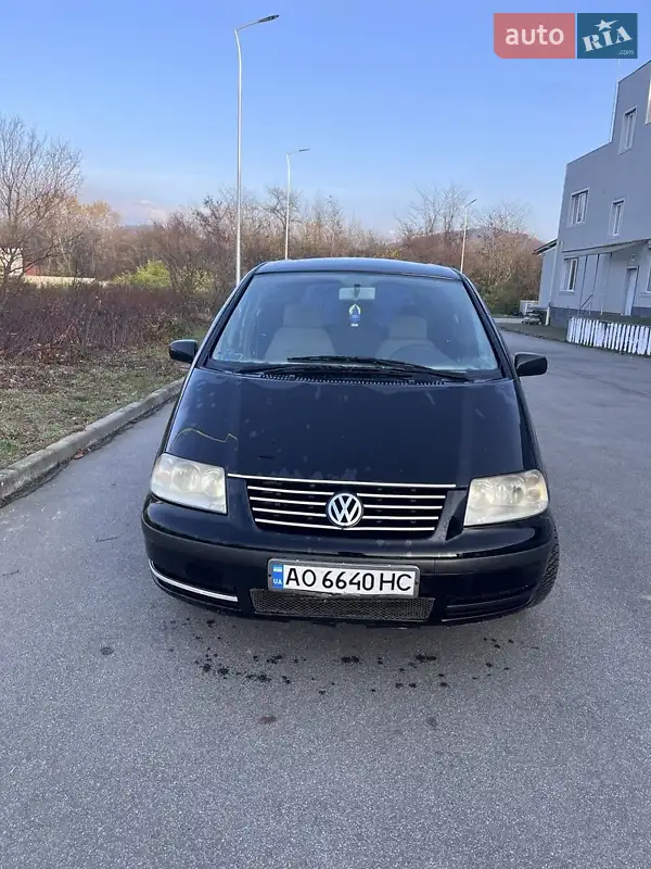 2000 volkswagen sharan 1-9 tdi