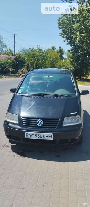 2001 volkswagen sharan 1-9 tdi