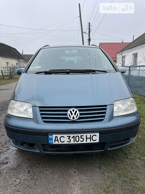 2001 volkswagen sharan