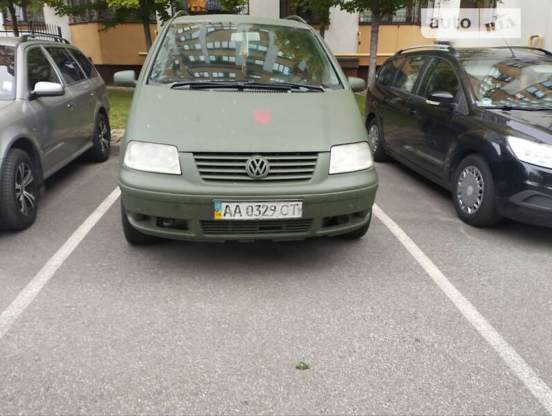 2002 volkswagen sharan 2-0