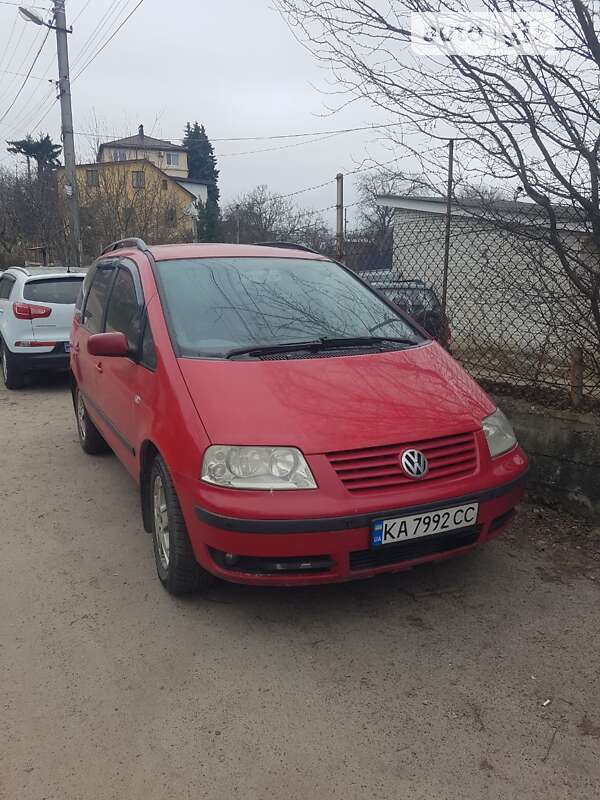 2002 volkswagen sharan