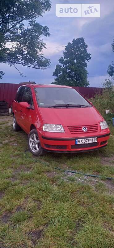 2002 volkswagen sharan