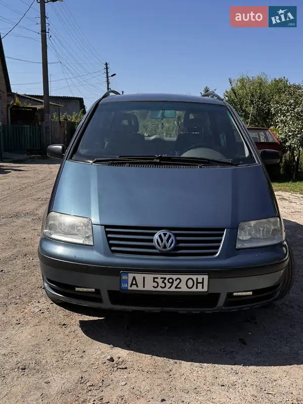 2002 volkswagen sharan