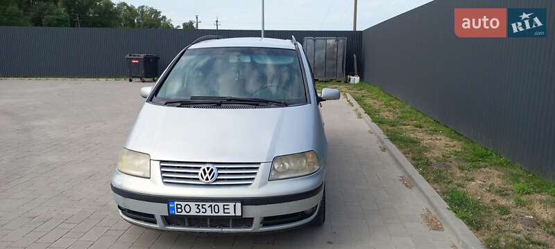 2002 volkswagen sharan