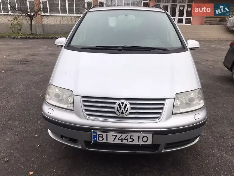 2006 volkswagen sharan 2-0