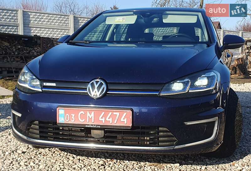 2017 volkswagen e-golf