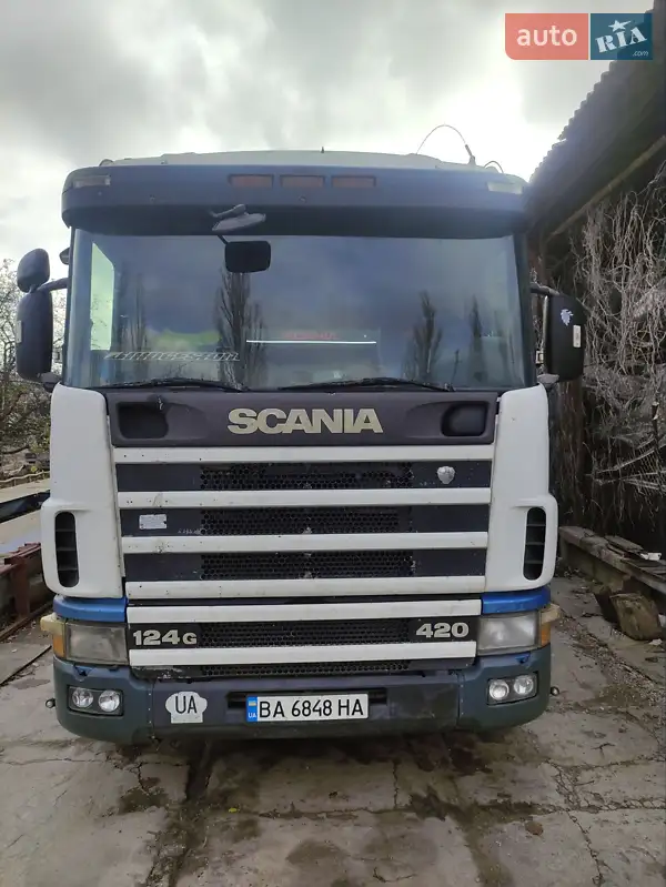 2001 scania r124 ga4x2na420
