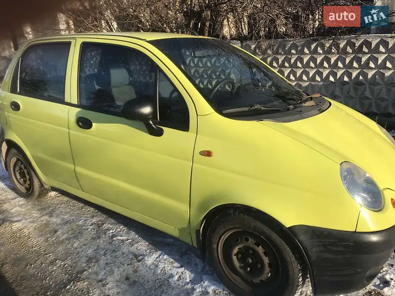 2006 daewoo matiz