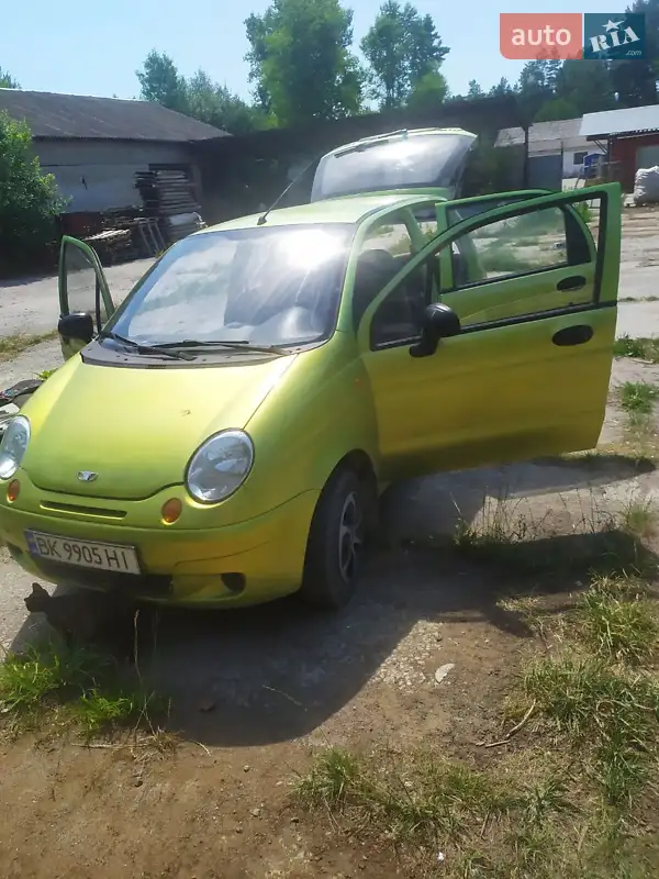2006 daewoo matiz