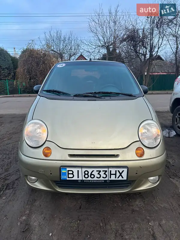 2007 daewoo matiz