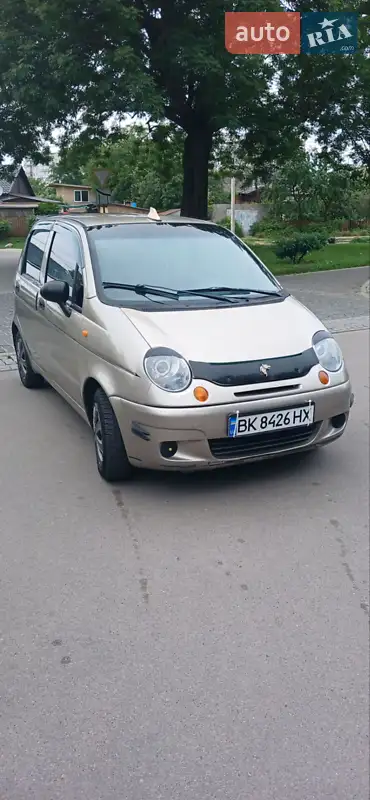 2008 daewoo matiz