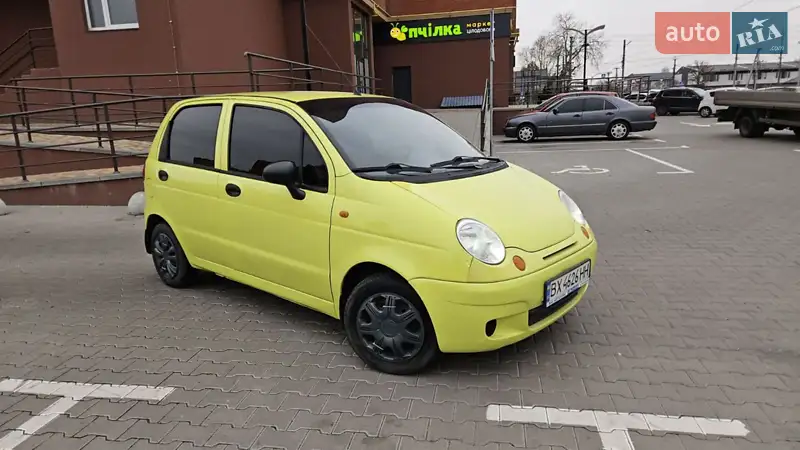2007 daewoo matiz