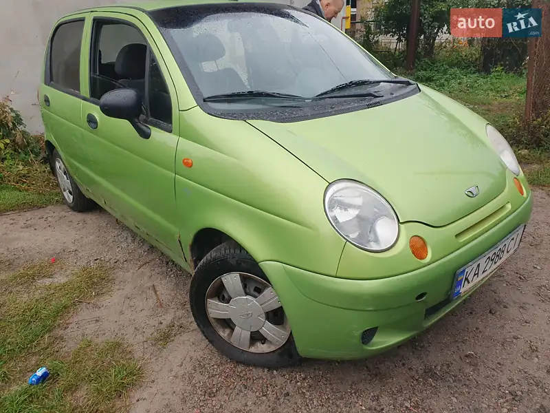 2007 daewoo matiz