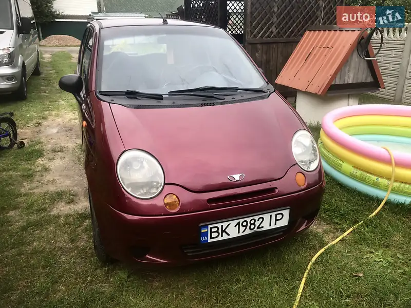 2008 daewoo matiz