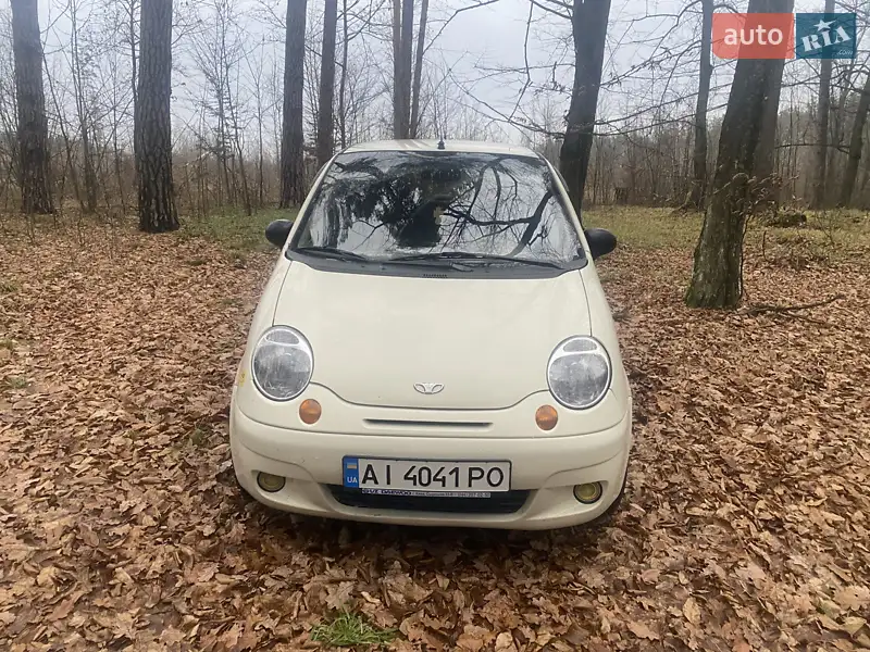 2012 daewoo matiz