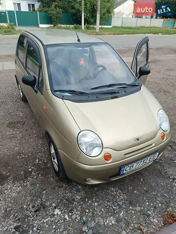 2009 daewoo matiz
