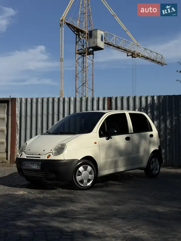 2011 daewoo matiz