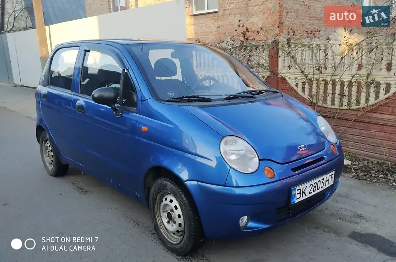 2011 daewoo matiz