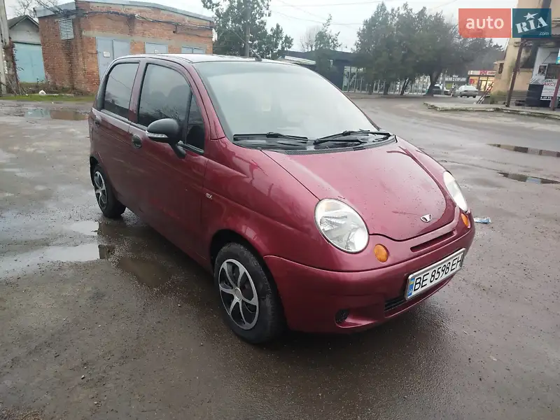 2012 daewoo matiz