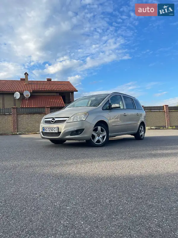 2008 opel zafira