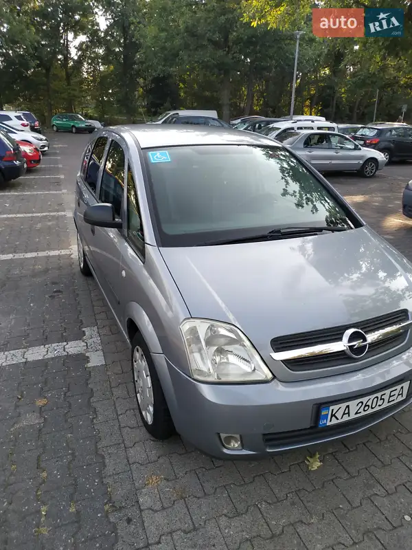2006 opel meriva