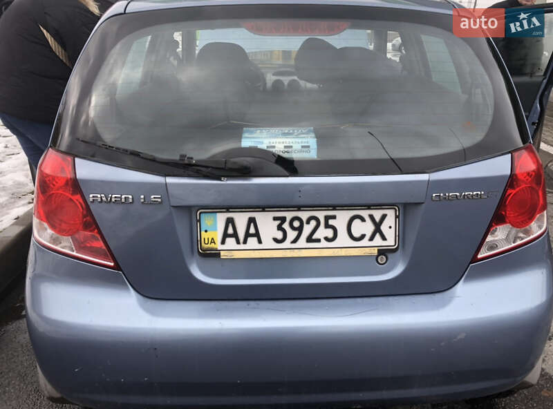 2007 chevrolet aveo