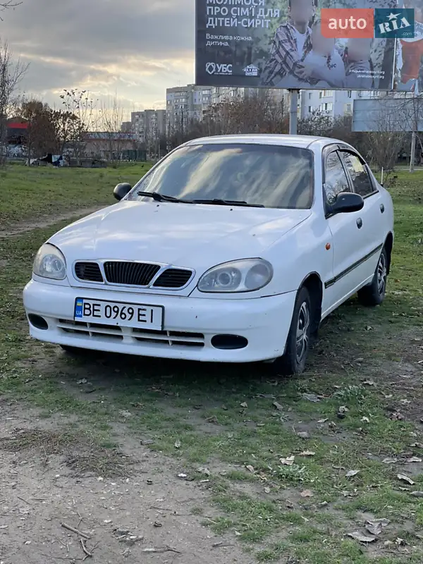 2002 daewoo sens