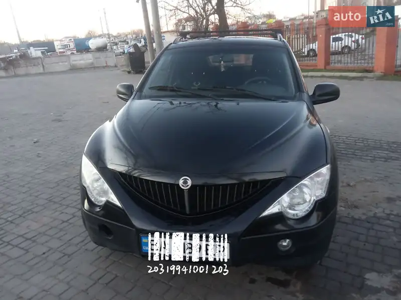 2008 ssang yong actyon