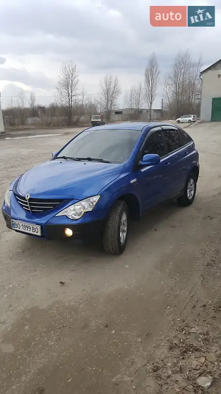 2008 ssang yong actyon