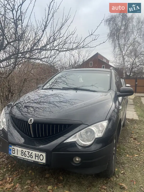 2009 ssang yong actyon