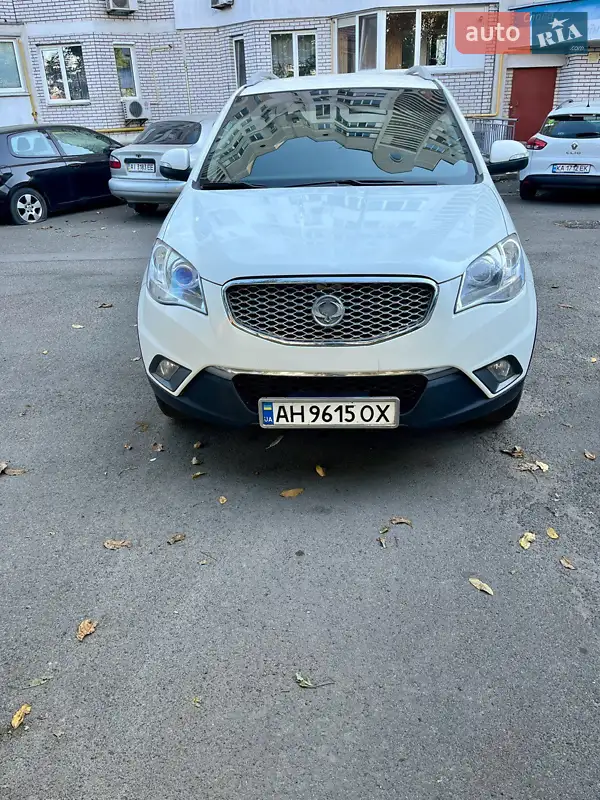 2012 ssang yong korando